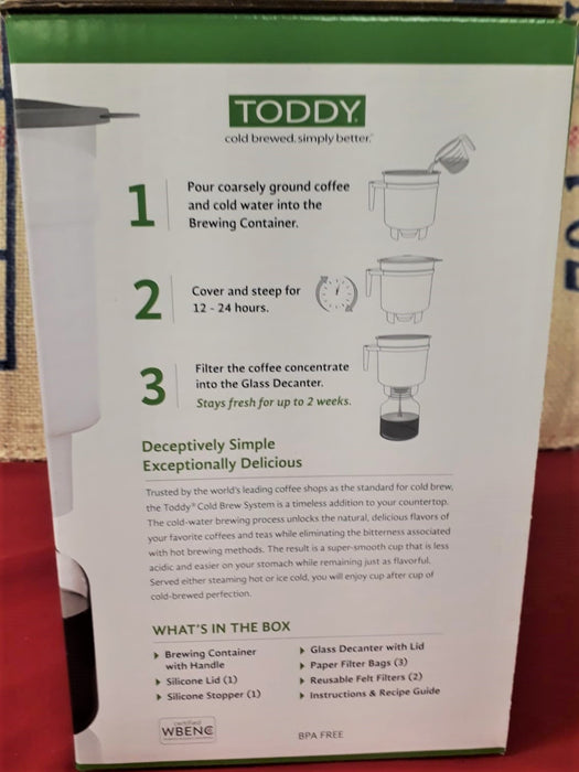 Toddy Cold Brew System (THM), 1 gallon